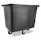 Rubbermaid Commercial Cube Truck, 500 lb Capacity, Black FG461600BLA - alternate 1